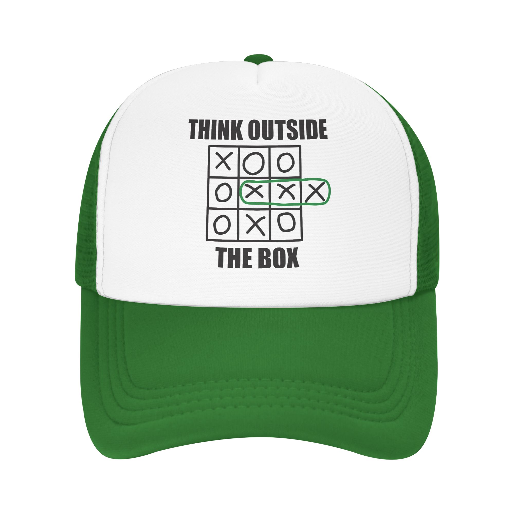 Trucker Cap Mesh - Unisex THINK OUTSIDE THE BOX TIC