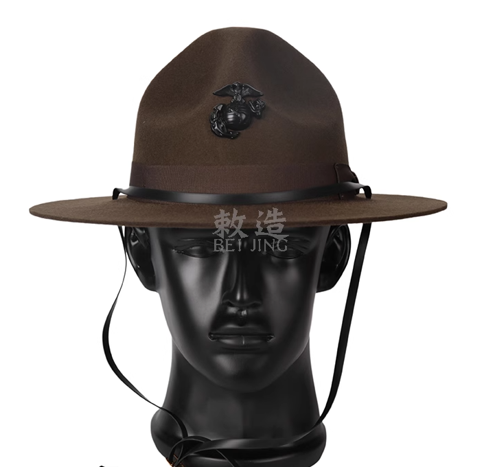 Fedora Hat Wool - US Marine Corps Hat Western Cowboy