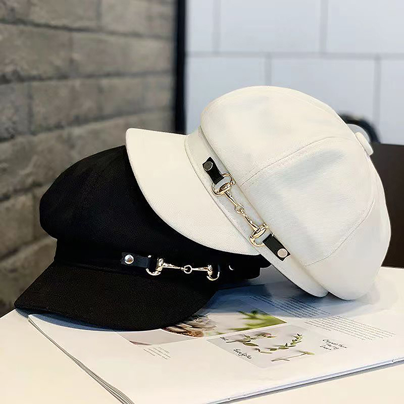 Dad Hat Cotton - Winter Women Berets Female Retro Berets