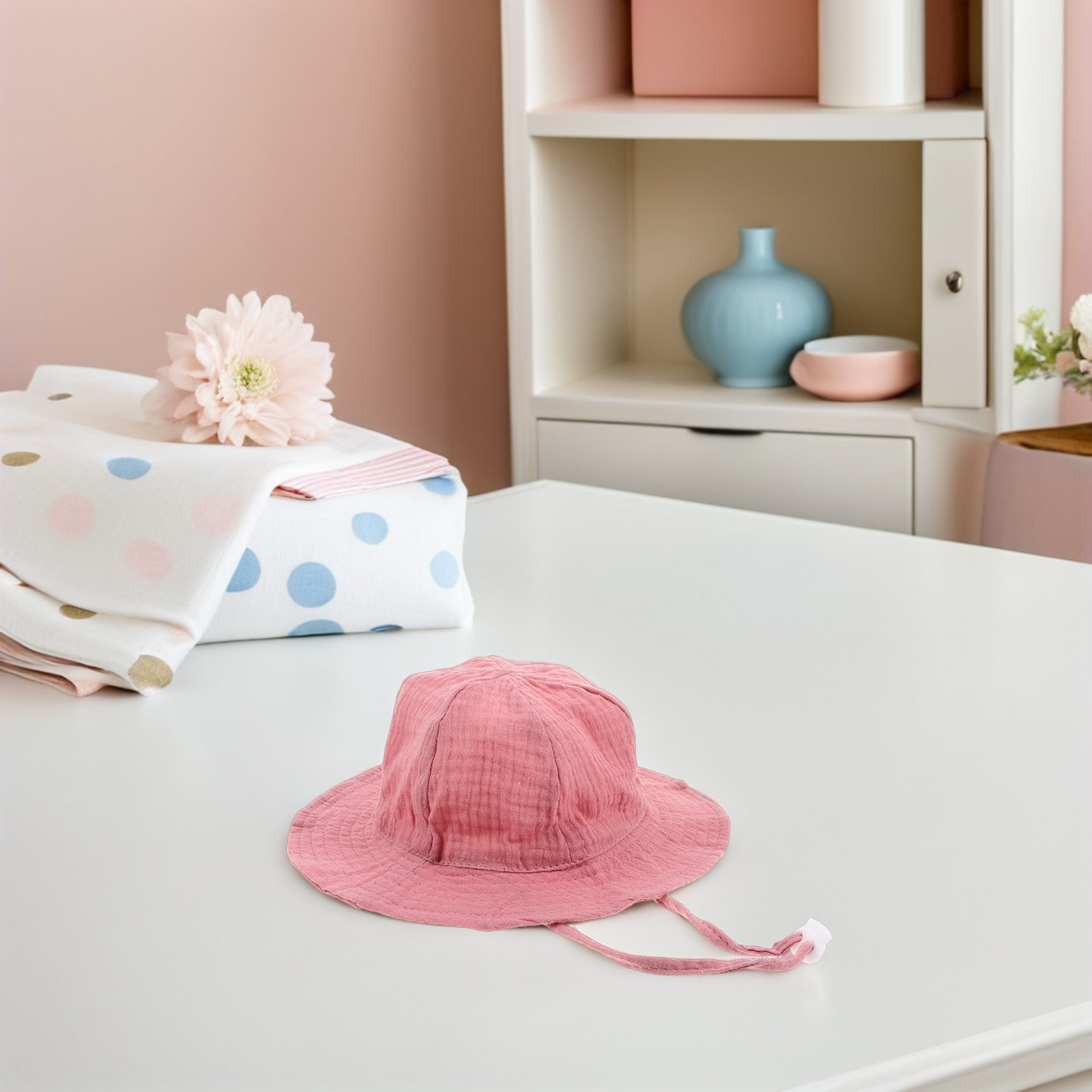 Toddler Sun Hat Cotton Bucket  - Bucket Hat Cotton recension och pris