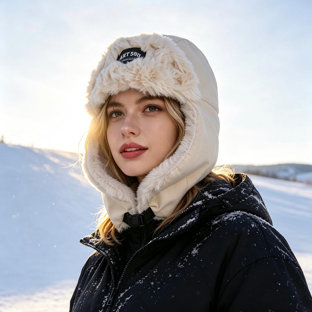 Cozy Winter Hats for Women Men - Trapper Hat Ear Flap recension och pris