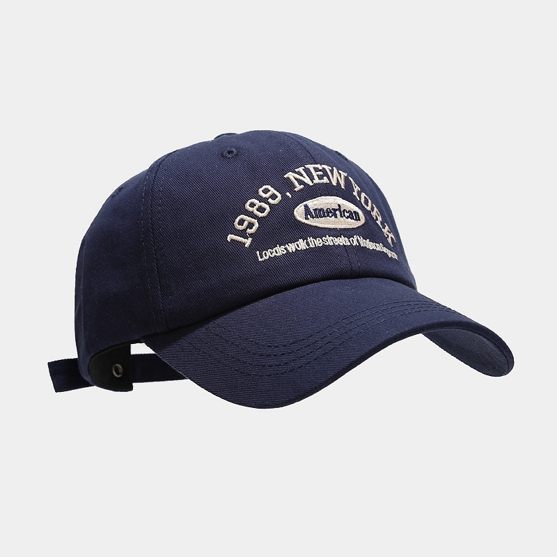 1989 New York Embroidered Base - Dad Hat Cotton recension och pris
