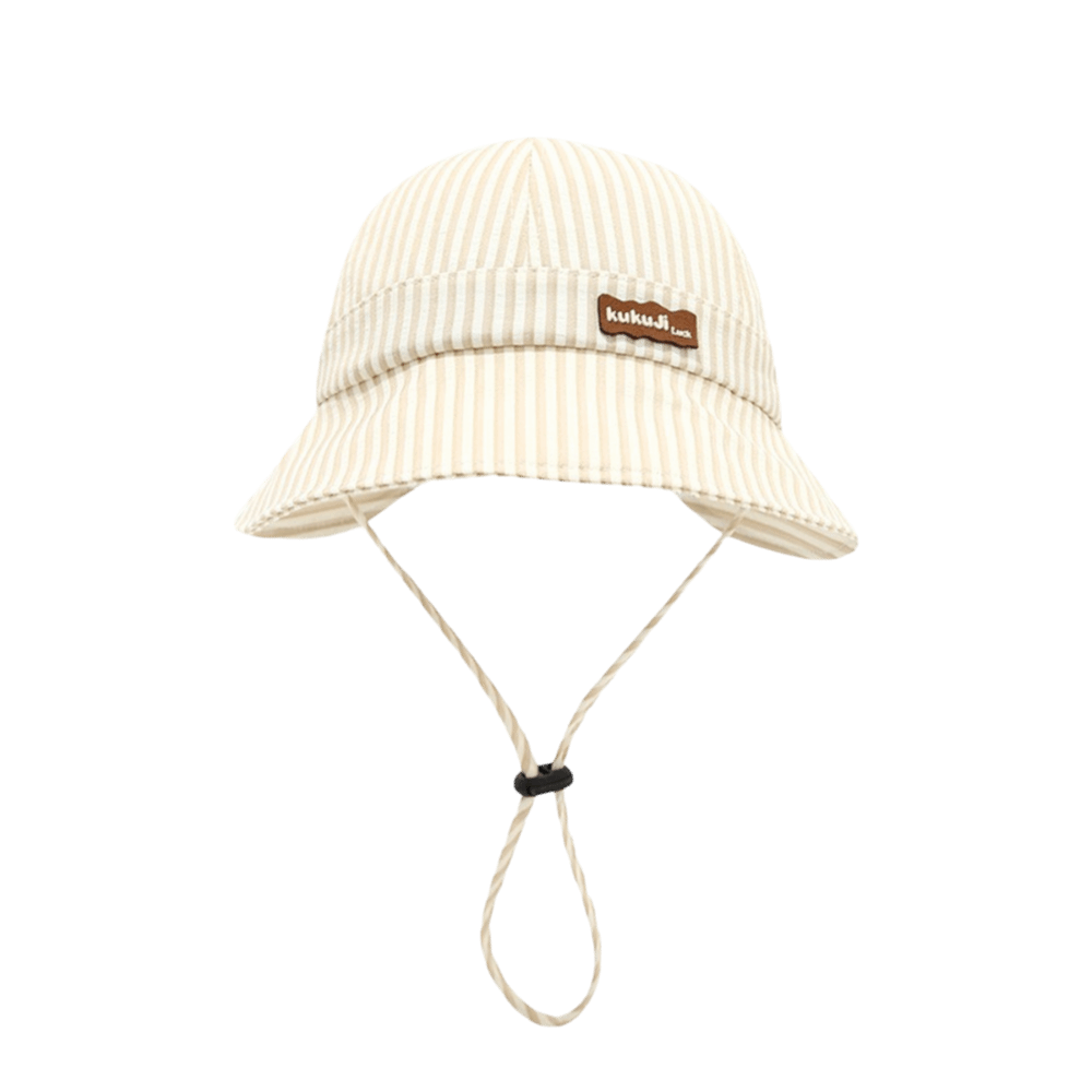 New Striped Baby Bucket Hat Ad - Sun Hat Wide Brim recension och pris