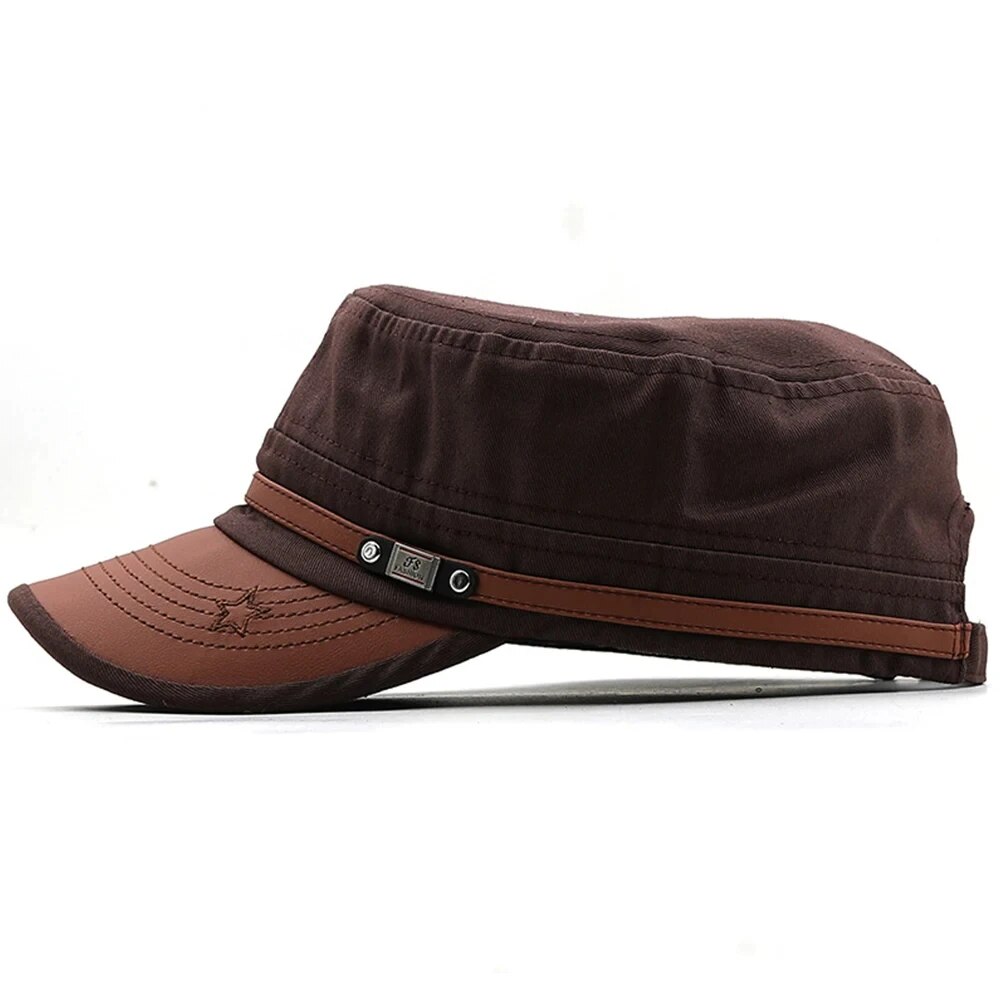 Casual Cadet Hat Man Flat Top  - Dad Hat Cotton recension och pris