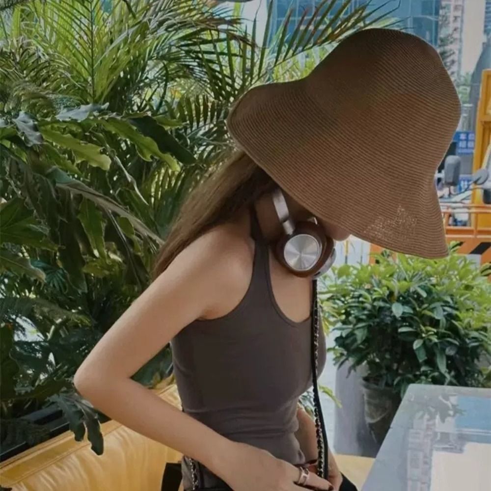 Fisherman Hat Solid Color Wide - Bucket Hat Cotton recension och pris