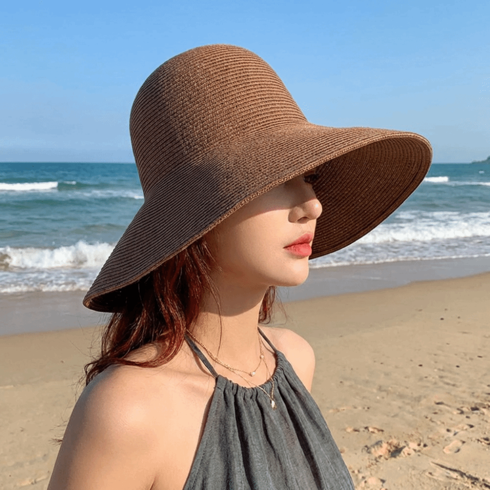 Fisherman Hat Solid Color Wide - Bucket Hat Cotton recension och pris