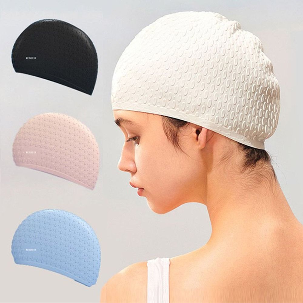 Elastic Summer Swimming Cap Wa - Swim Hat Silicone recension och pris