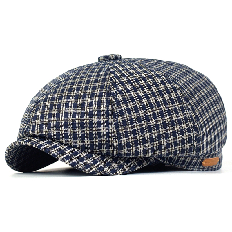 Spring Summer Plaid Newsboy Ca - Newsboy Cap Ivy recension och pris