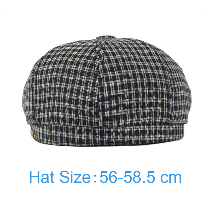 Spring Summer Plaid Newsboy Ca - Newsboy Cap Ivy recension och pris