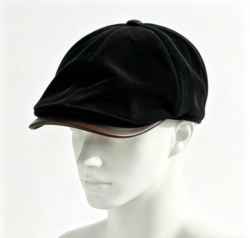 Mens Vintage Corduroy Newsboy  - Newsboy Cap Ivy recension och pris