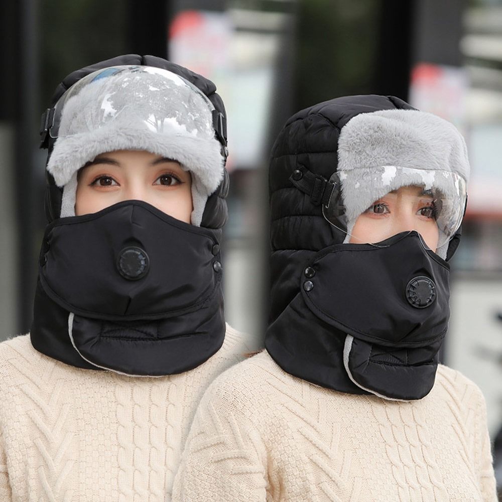 Cold Protection With Anti Fog  - Winter Trapper Hat recension och pris