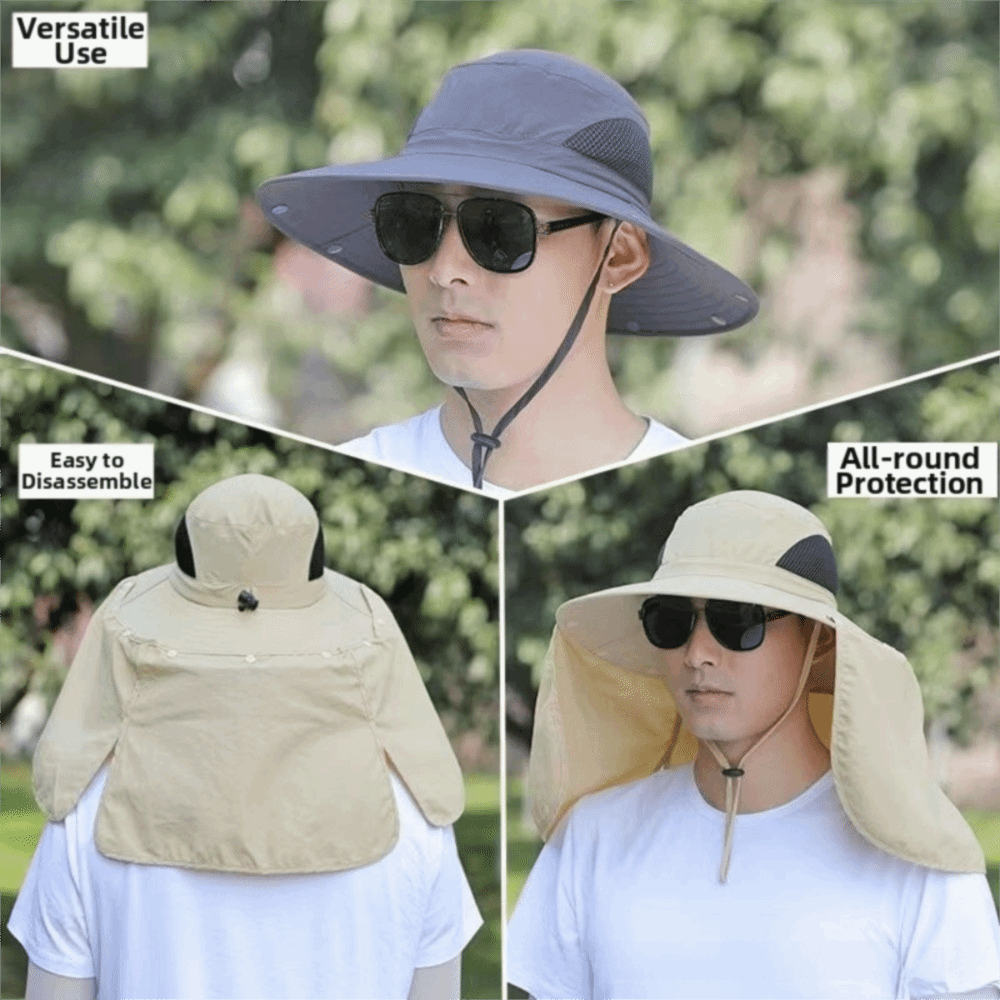 Fashion Cloth Men Sun Hat Big  - Visor Sun Hat recension och pris