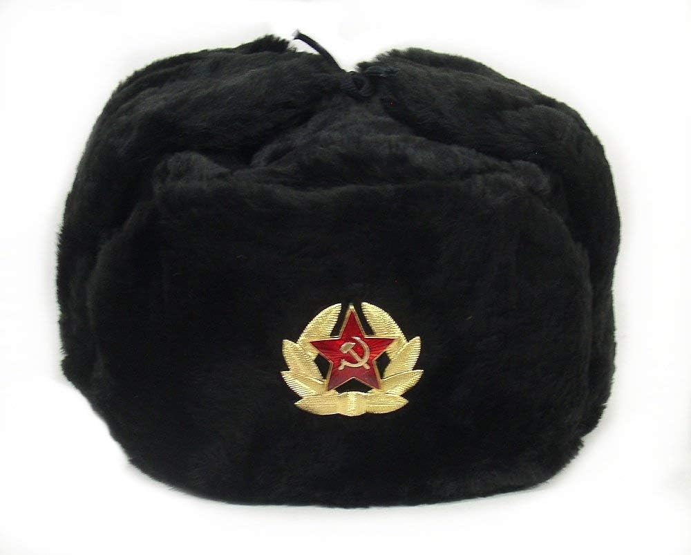 Russian Hat Soviet Army Milita - Winter Trapper Hat recension och pris