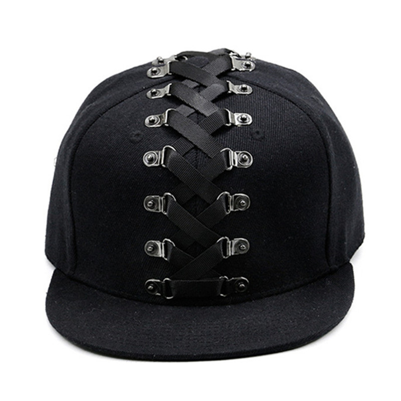 Novelty Punk Style Hip Hop Cap - Snapback Hat Flat recension och pris