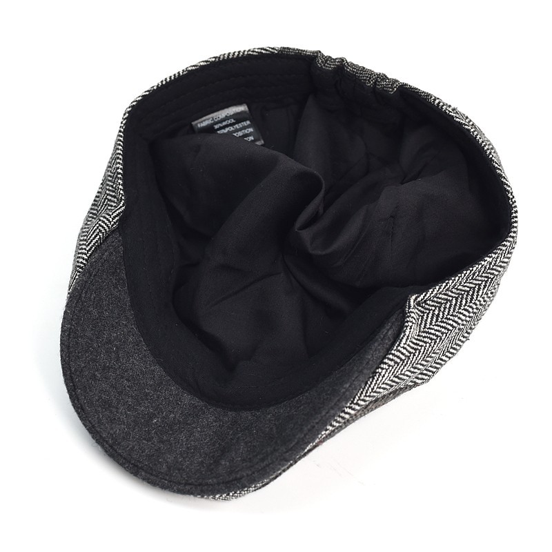 High-End Classic Men's Patchwo - Newsboy Cap Ivy recension och pris