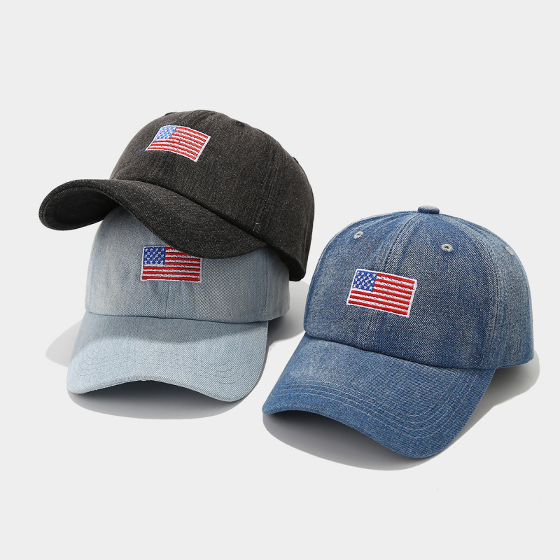 Vintage Washed Denim Baseball  - Dad Hat Cotton recension och pris