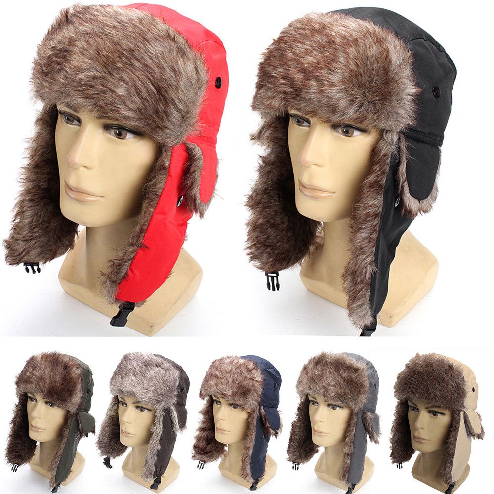 Warm Winter Fur Earflap Ski Ha - Winter Trapper Hat recension och pris