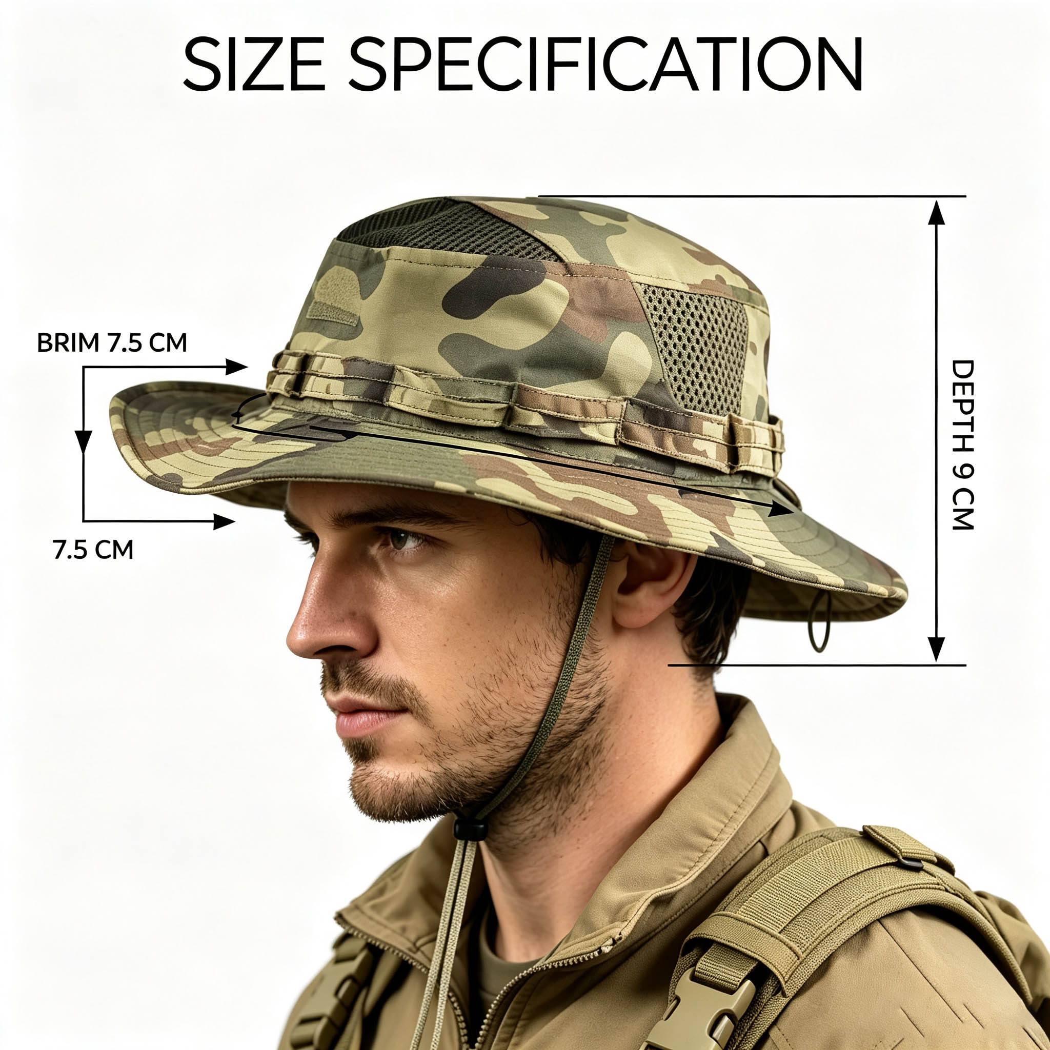 Tactical Boonie Hat for Men Su - Boonie Hat Tactical recension och pris