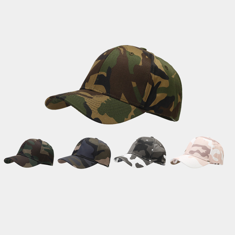 Woodland Camouflage Baseball C - Dad Hat Cotton recension och pris