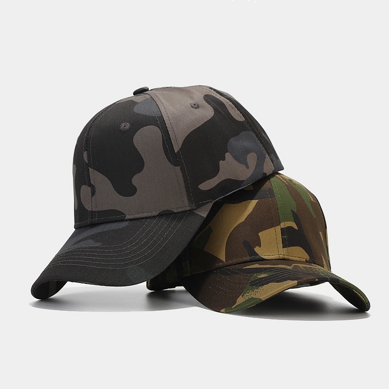 Woodland Camouflage Baseball C - Dad Hat Cotton recension och pris