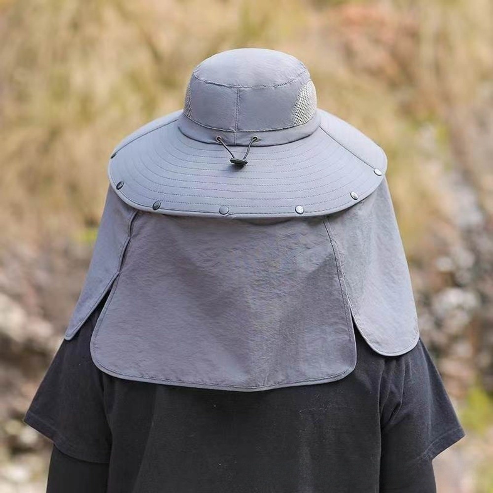 Removable Cloth Men Sun Hat Bi - Visor Sun Hat recension och pris