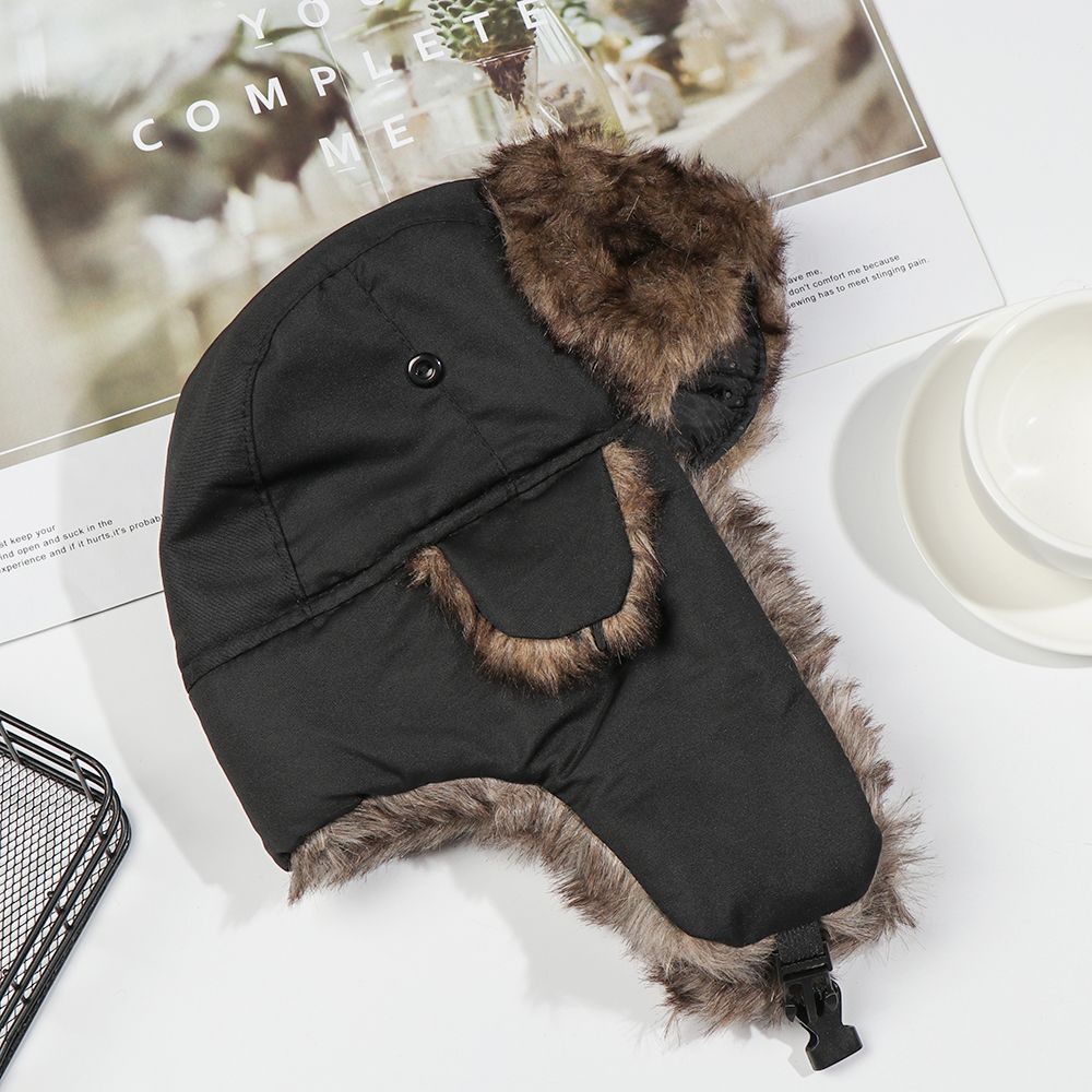Warm Earflap Trapper Ski Hat W - Trapper Hat Ear Flap recension och pris