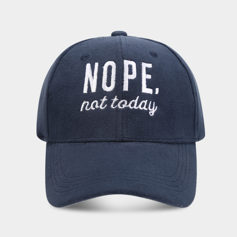 Nope Not Today Embroidered Sof - Dad Hat Cotton recension och pris