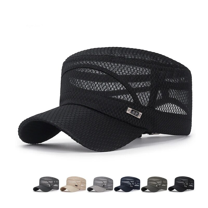 New Iron Label Full Net Breath - Snapback Hat Flat recension och pris