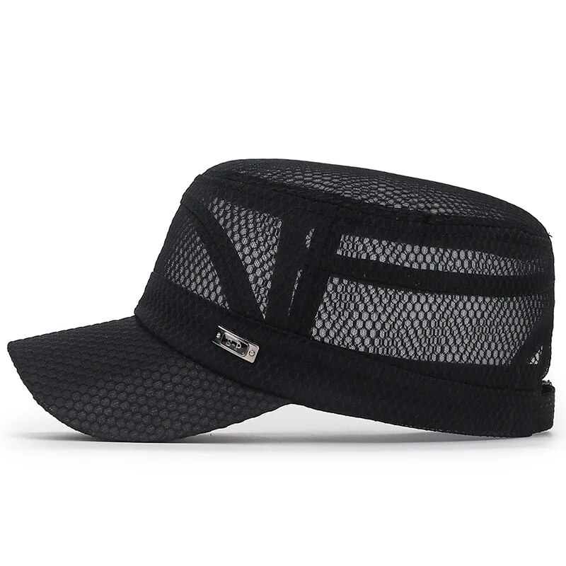 New Iron Label Full Net Breath - Snapback Hat Flat recension och pris