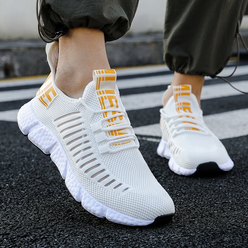 Men Casual Shoes Sneakers Brea - Running Cap Lightweight recension och pris