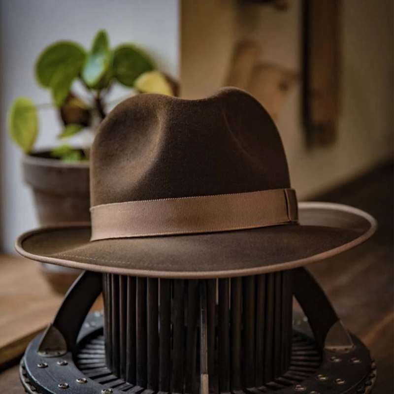 Soft Fedora Hat Bow Elegant La - Fedora Hat Wool recension och pris