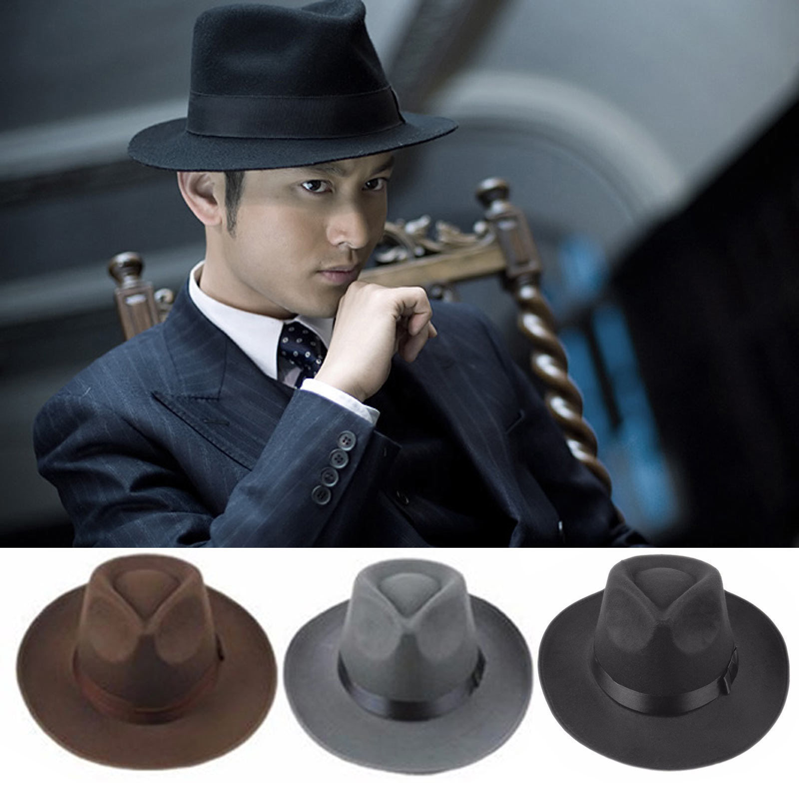Newest Arrival Unisex Adult Fe - Fedora Hat Wool recension och pris