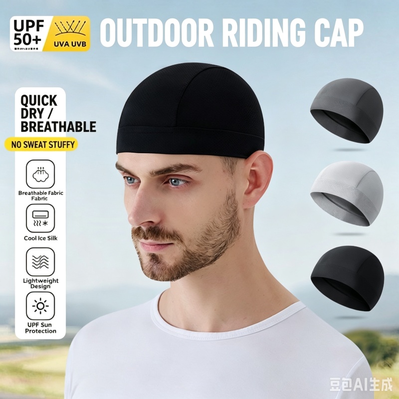 Summer Thin Breathable Mesh Sk - Skull Cap Helmet Liner recension och pris