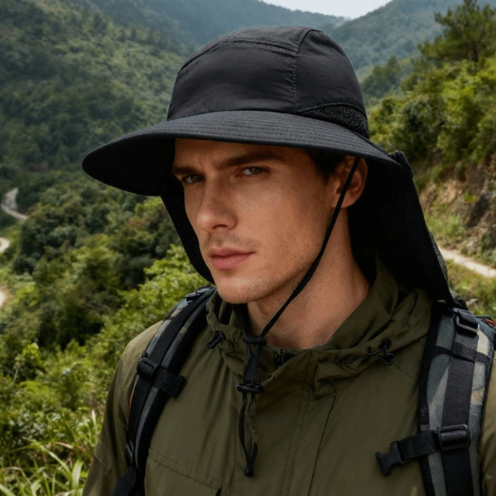 Sunhat Wide Brim Outdoor Sun H - Bucket Hat Cotton recension och pris