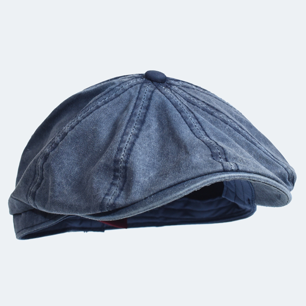 Washed Cotton Newsboy Cap Peak - Newsboy Cap Ivy recension och pris