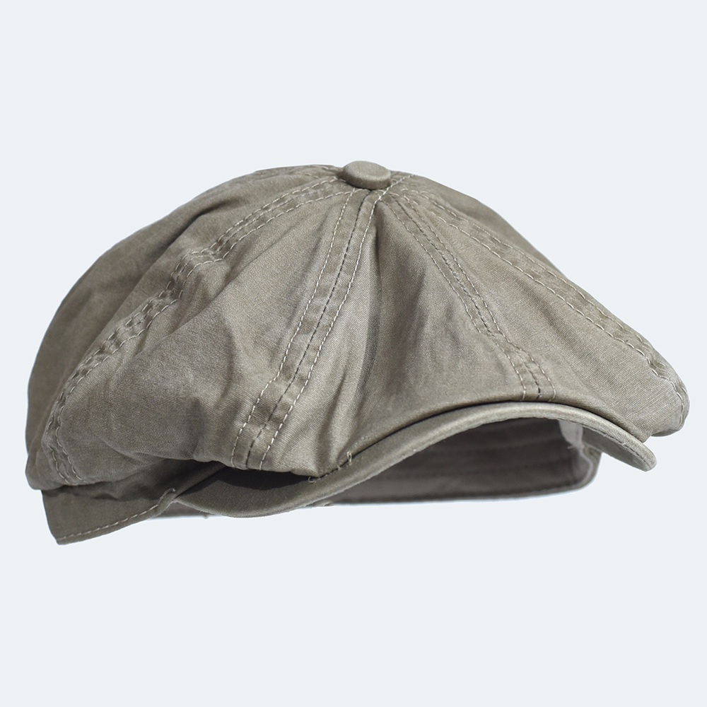 Washed Cotton Newsboy Cap Peak - Newsboy Cap Ivy recension och pris