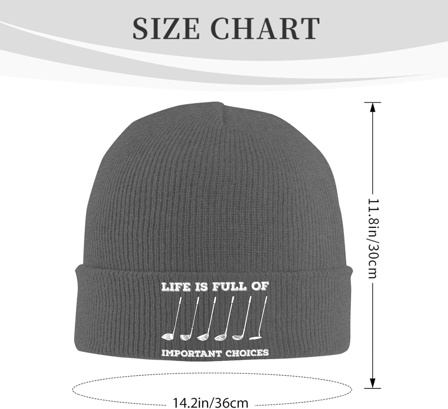 Life is Full of Important Choi - Beanie Cuffed Knit recension och pris